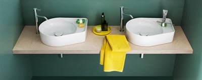 Chip Perth Blackborough erhvervsdrivende Trend: Indret badeværelset med flotte farver med BadArkitekten